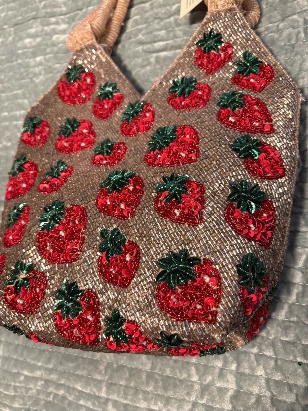 Famous Beaded Strawberry Handbag Bag from TJX - Picture 3 of 3